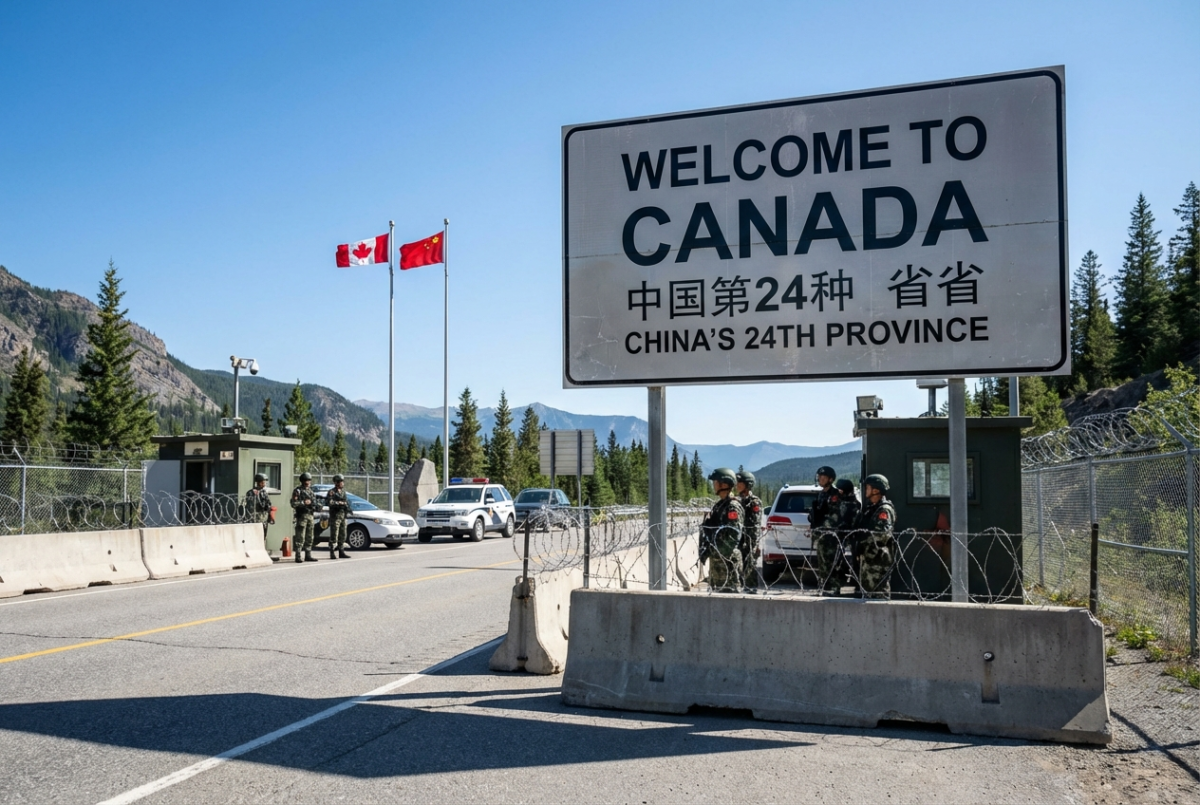 Fictional image of a sign