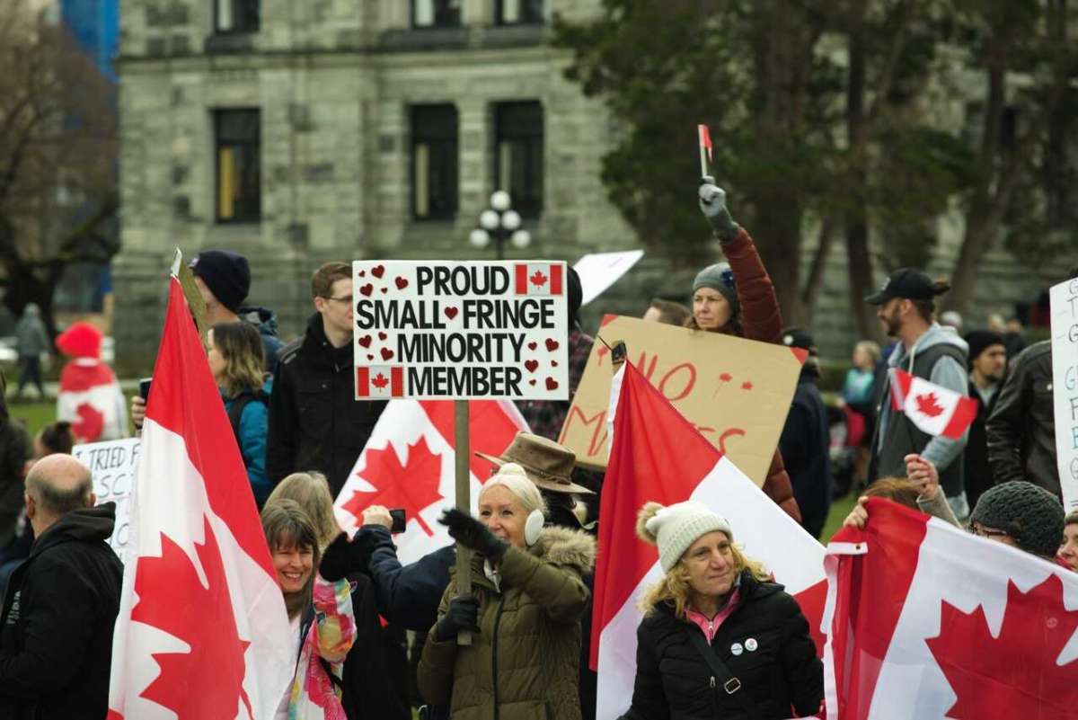 Victoria,,bc,,canada, ,february,5th,,2022:,sign,reading,"proud