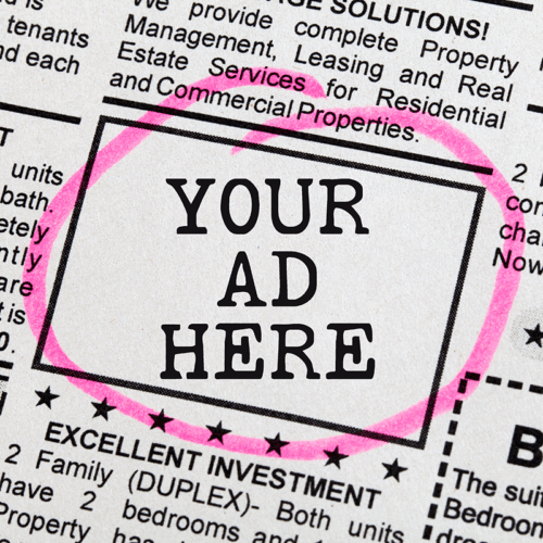 Classified ads image