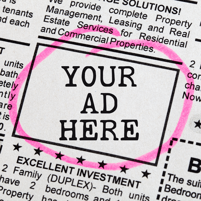 Classified ads image