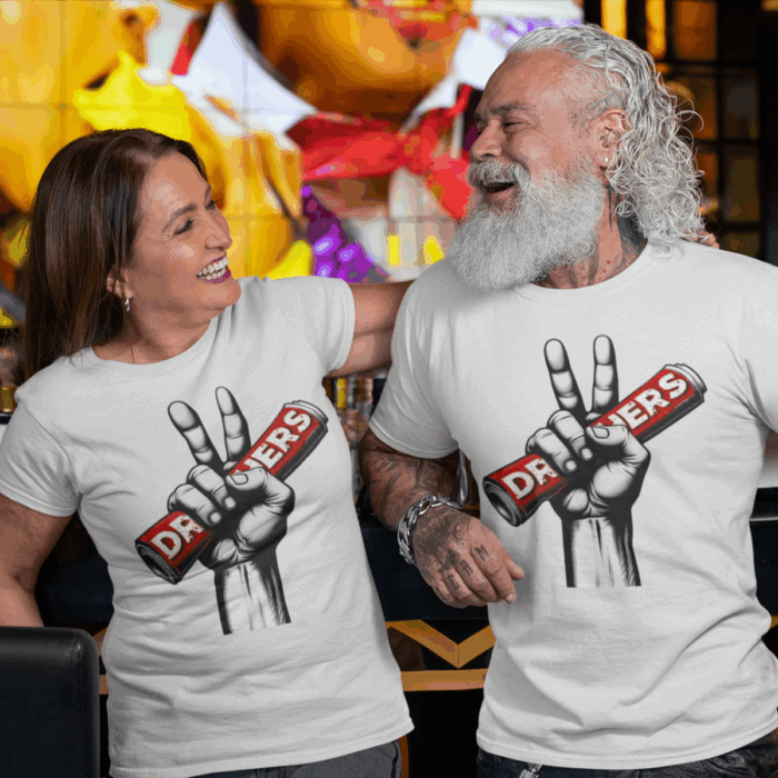 Druthers peace shirt mockup square 1