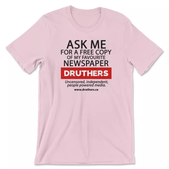 Druthers Shirt Ask Me Pink