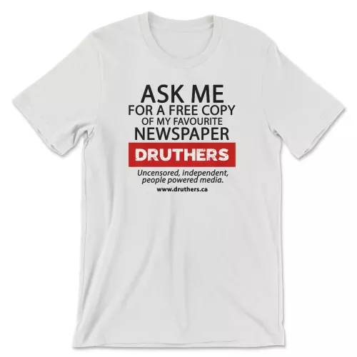 Druthers Shirt Ask Me Vintage White