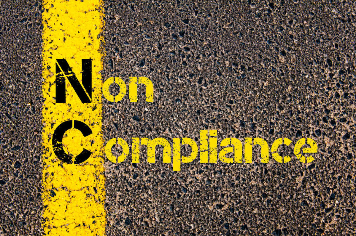 Concept,image,of,business,acronym,nc,as,non,compliance,written