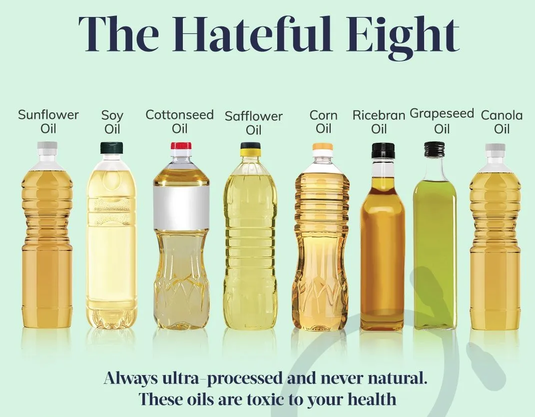 The Hidden Dangers Of Vegetable Seed Oils